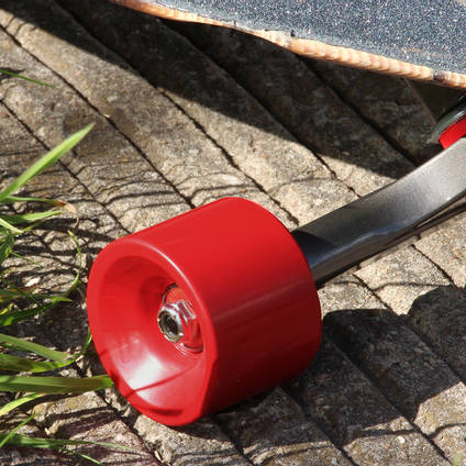 Signal Red Pigmented Skateboard Wheel